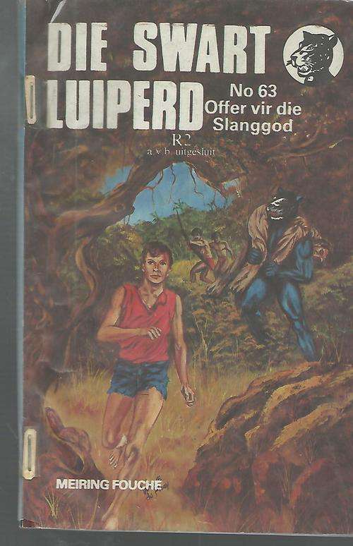 Offer vir die slanggod - Meiring Fouche - Sirkel uitgawe - Swart Luiperd reeks no 63