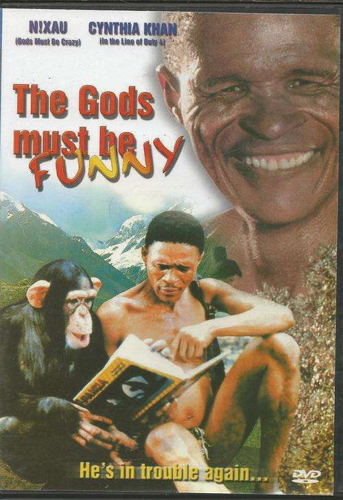 The gods must be funny - DVD - NIXAU (from gods must crazy) & Cynthia Kahn