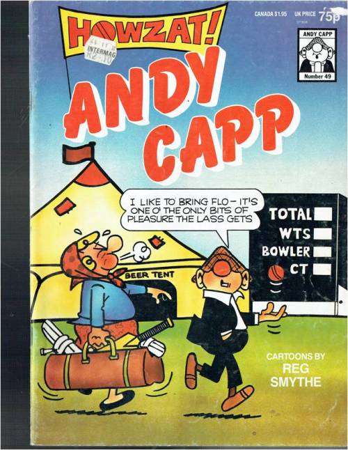 Andy Capp 49 - 64 Pages - A4 Size - 1983 Mirror books comic