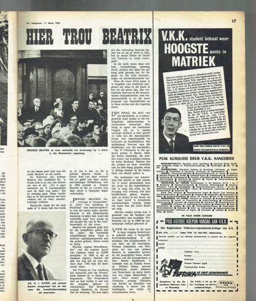 Huisgenoot tydskrif - 11 Maart 1966 - Sien produkbeskrywing vir inhoud