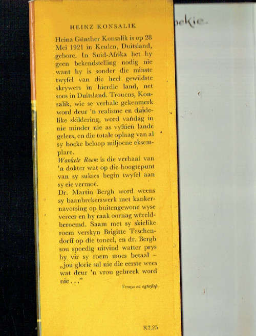 Wankele Roem - Heinz G Konsalik - Roman