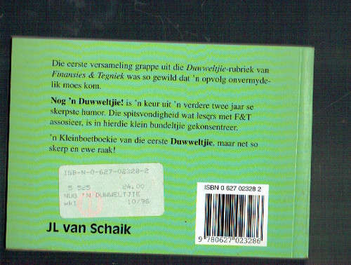 Nog n Duwweltjie - Finansies & Tegniek - 1998 - beste grappe uit Finasies & Tegniek se Duwweltjie ru