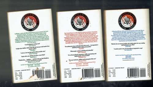 Presidential trilogy - Hawkey - Side-effect / Wild card / End-stage - Complete set of 3 (j)