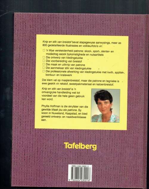 Phyllis Hoffman - Knip en stik van breistof - Kleremaak - tegnieke - patrone en afwerking