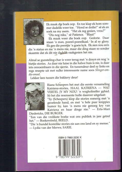 Riana Scheepers - Nou lieg jy mos Katrina! - 1995 - Humoristies kortverhale & vertellings