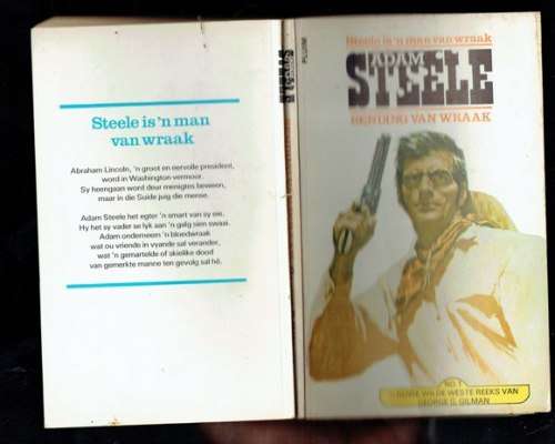 George G Gilman - Sending van wraak - 1976 - Pluimboek - Adam Steele Western reeks nr 1