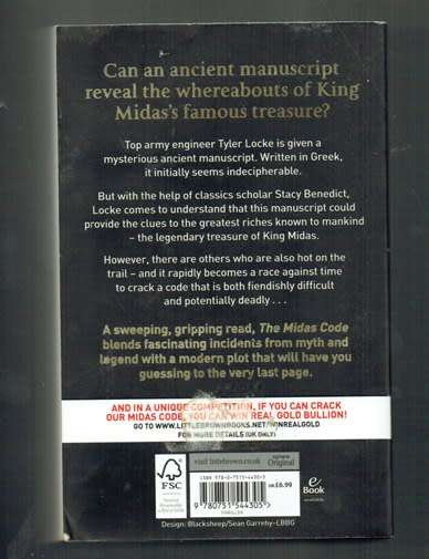 Boyd Morrison - The Midas code - 2011 - No 2 in the Tyler Locke adventure series