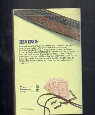 Revenge - Louis Masterson - 1971 - Morgan Kane Western series no 11