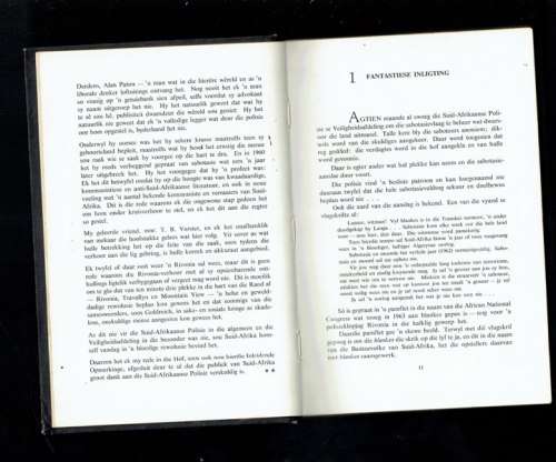 Rivonia Masker af - Lauritz Strydom - 1964 - Die Rivonia verhoor