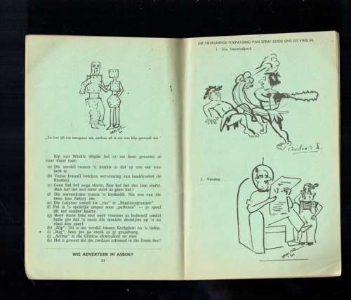 Asbok 1960 - Kermisblad van die Pretoria onderwyskollege - Sudente humor