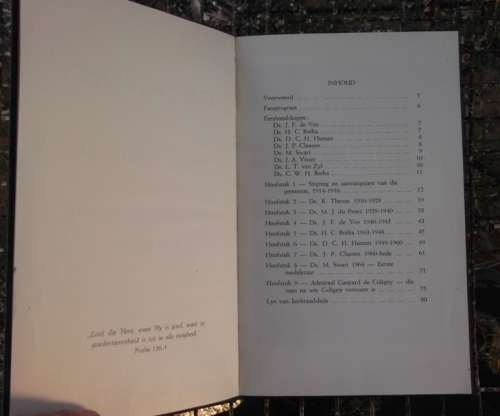 Gedenkboek Goue Jobileum NG Gemeente Coligny - JP - Claasen - 1964