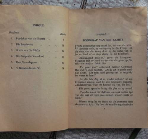 Sewe troewe spel moord - Pieter Gerson - Trefffer boek 1960 - Speurreeks