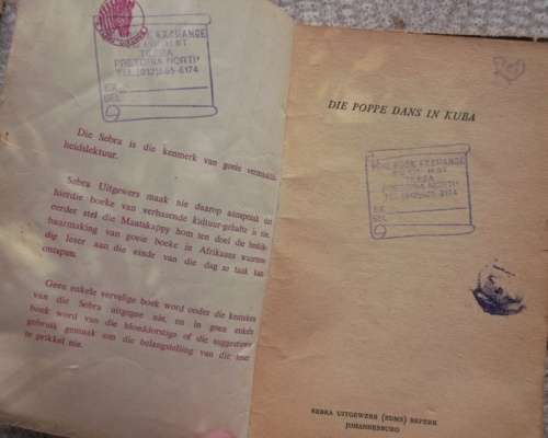 Die poppe dans in Kuba - Bart Herman - Sebra boek - Koerantman avonture