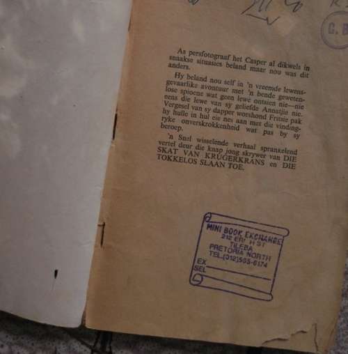 Onheil oor Rooikrans - Dries Jensen - 1959 - Treffer boek - Spanningsreeks