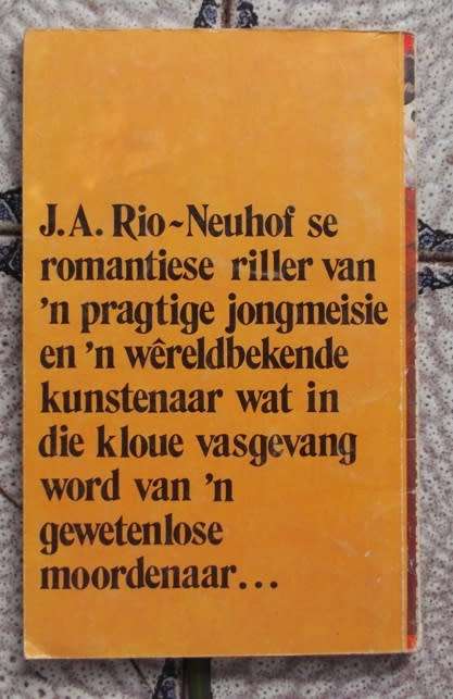 Die geur van katjiepiering - JA Rio-Neuhof - Riller