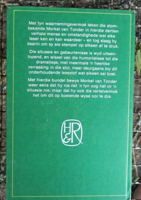 Die Dertiende dissipel - Morkel van Tonder - 1985 - Kortverhaal bundel