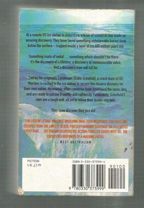 Ice Station - Matthew Reilly - 1998 - Shane Schofield action thriller