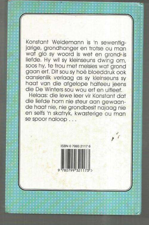 Erfgename van haat - Schalkie van Wyk - 1994 - Roman