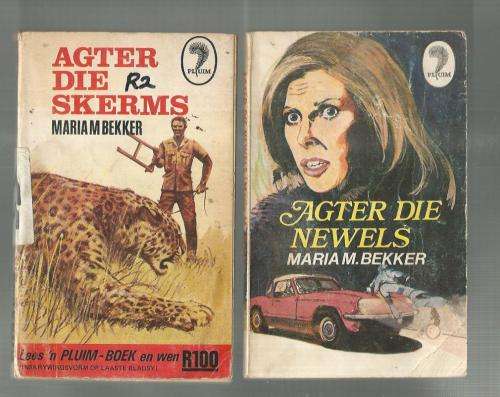 Agter die newels & Agter die skerms - 2 speurverhale deur Maria M Bekker