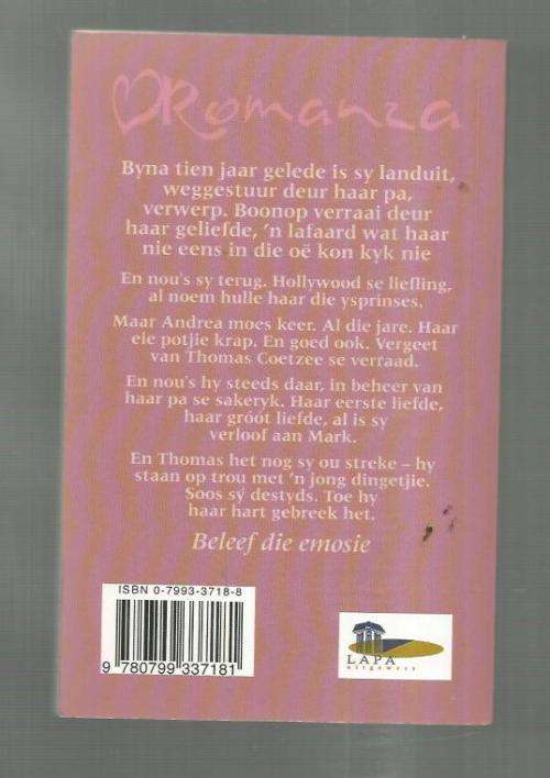 Andrea se Troudag - Dina Botha - Romanza moderne romanse