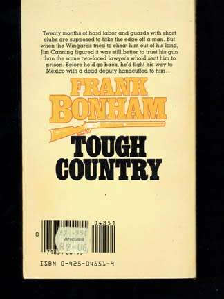 Tough Country - Frank Bonham - 1981 - Western (b1)