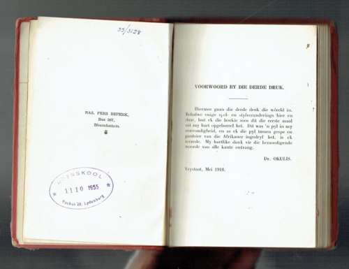 Die Eselskakebeen - Dr O'Kullis - 1939 - Humoristiese lewensskets - skaars