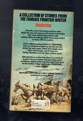 Yondering - Louis L'Amour - 1980 - Western & other short story collection