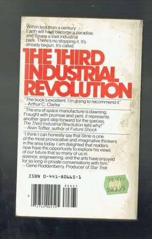 The third industrial Revolution - G Harry Stine - A look at the future