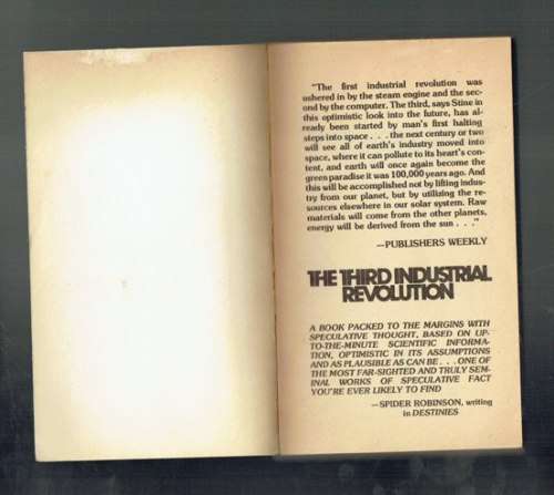The third industrial Revolution - G Harry Stine - A look at the future