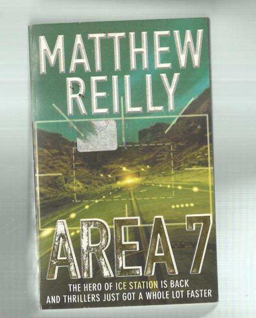 Area 7 - Matthew Reilly - 2001 - Second Scarecrow or Shane Schofield book