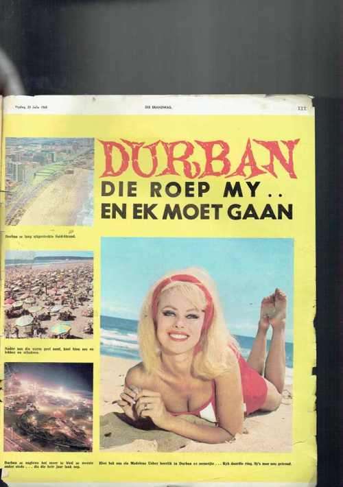 Bfrandwag Tydskrif - 23 Jul 65 - Sien produkbeskrywing
