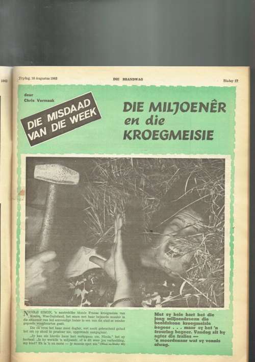 Brandwag Tydskrif - 16 Aug 1963 - Sien Produkbeskrywing