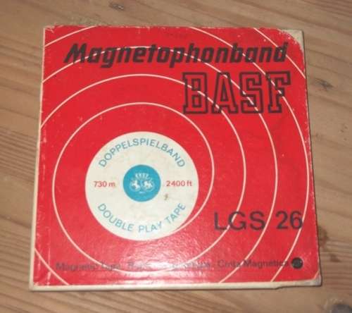Vintage BASF Magnetoband LGS 26 - Double play tape in original Pakaging (BAS023)