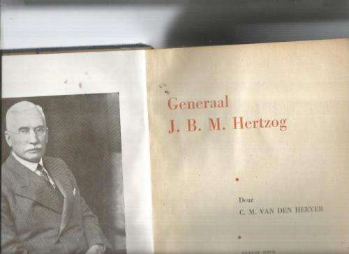 Generaal JBM Hertzog - CM van den Heever - 1944 uitgawe