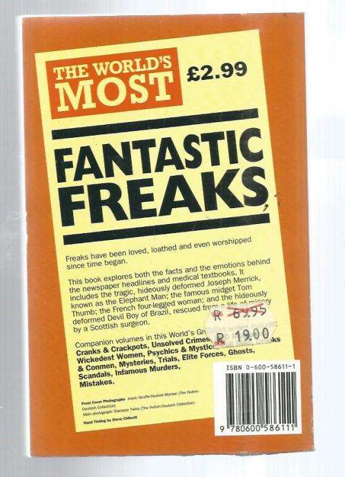 The world`s most Fantastic Freaks - Mike Parker - 1983 (a)