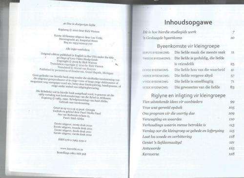 40 dae in doelgerigte Liefde - Rick Warren - 2012