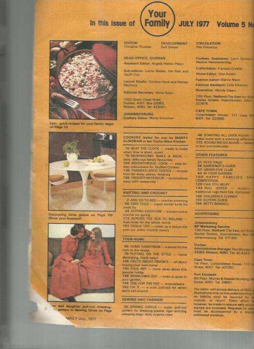 Your Family Magazine - July 1977