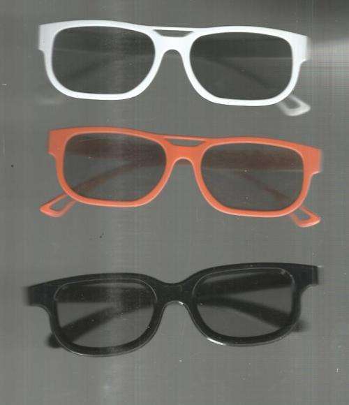 Lot of 3 - 3D glasses 2 x LG 1 x Unknown