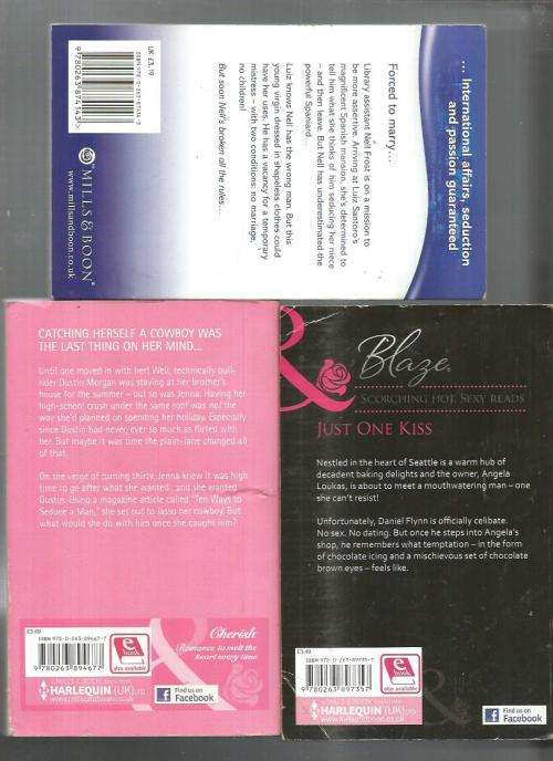 lot of 10 Romance Novels
