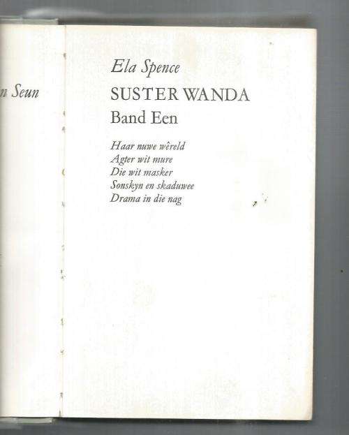 Suster Wanda Band 1 - Ela Spence  - 5 Titles in Florence Nightingale reeks