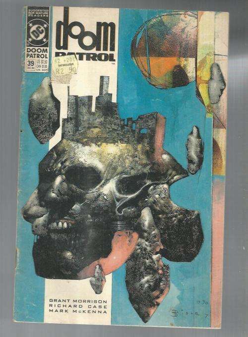 Lot of 3 Doom Patrol Horror comics no`s 5 (1987) 37 (1990) 39 (1990)