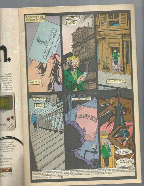 Lot of 3 Doom Patrol Horror comics no`s 5 (1987) 37 (1990) 39 (1990)