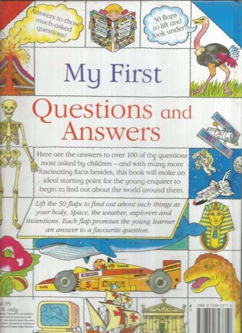 My first Q and A with lift-the-flap surprises - Paul Johnson - 1995 - For younger children