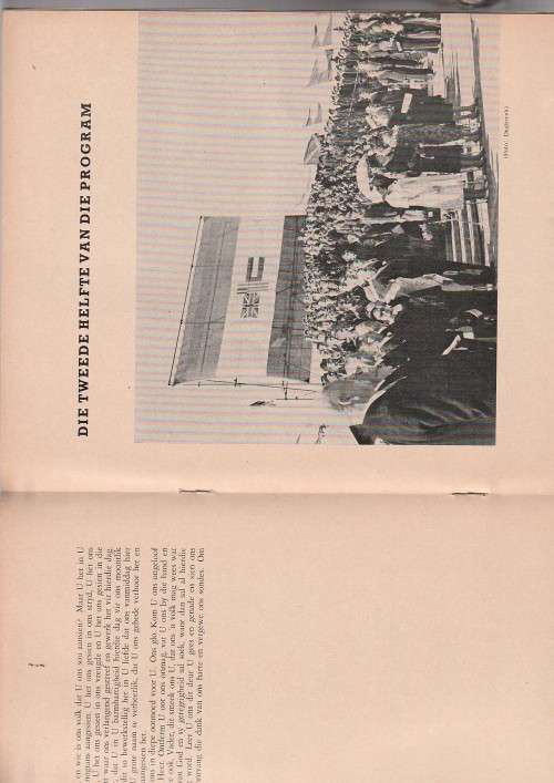 Republikeinse Dankfees 1960 - FAK - Program vir fees by Voortrekkermonument