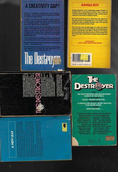 Lot of 10 Destroyer Books - by Murphy and Sapir