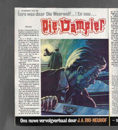 Brandwag Tydskrif - 10 Januarie 1975 - Sien produkbeskrywing en scans