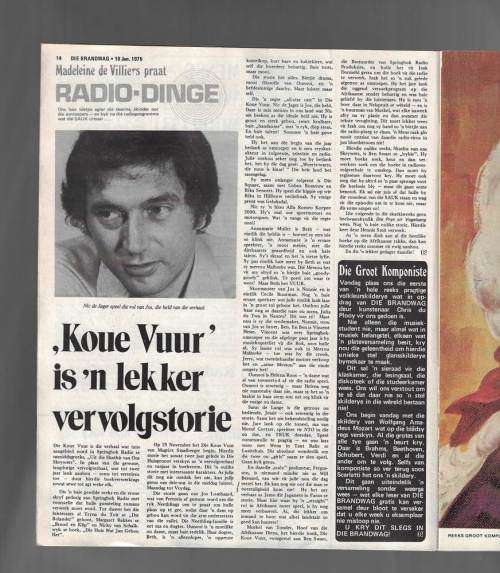 Brandwag Tydskrif - 10 Januarie 1975 - Sien produkbeskrywing en scans
