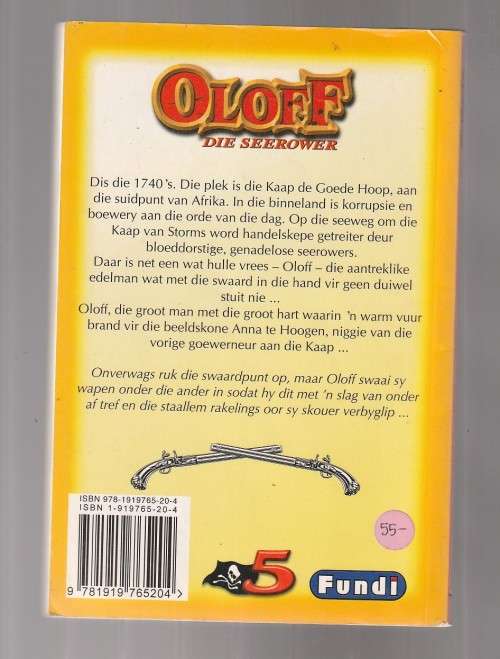 Die Verraaier - Gerrie Radlof - Fundi Uitgawe - Oloff die seerower nr 5