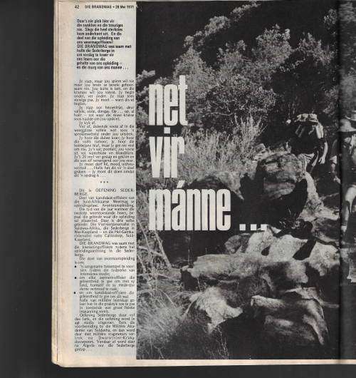 Brandwag Tydskrif 28 Mei 1971 - Sien produkbeskrywing - derde uitgawe!