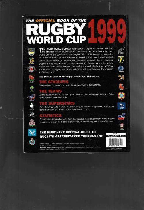 Rugby World Cup 1999 - The official book or Broshure